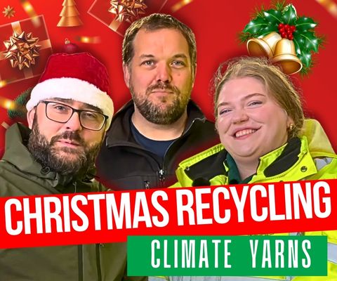 Yarns Christmass RECICLYNG