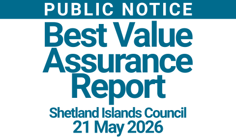 PUBLIC NOTICE best value report 21 may 26