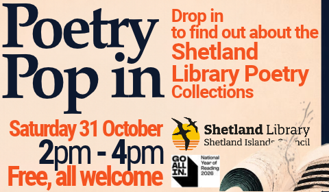 Library Poetry Pop In event